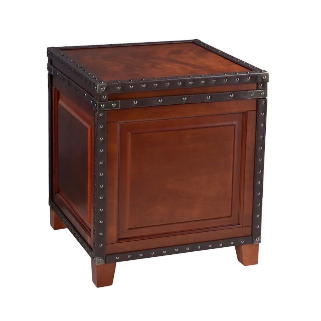 Amazon.com: SEI Furniture Amherst Trunk End Table w/ Storage